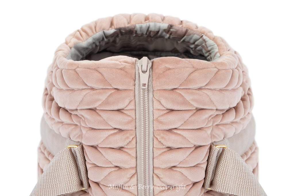 Velour Luxury Pet Carrier