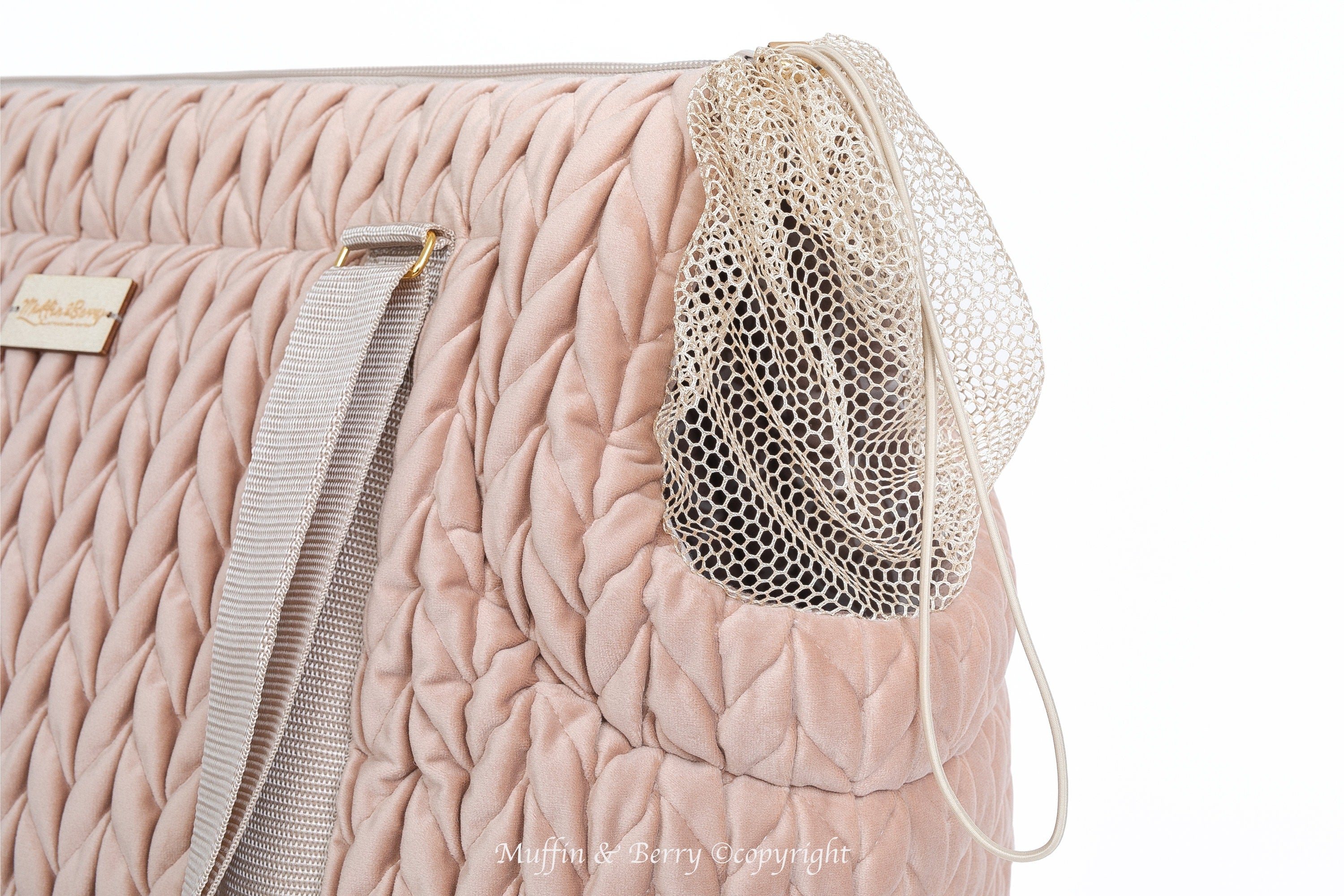 Velour Luxury Pet Carrier