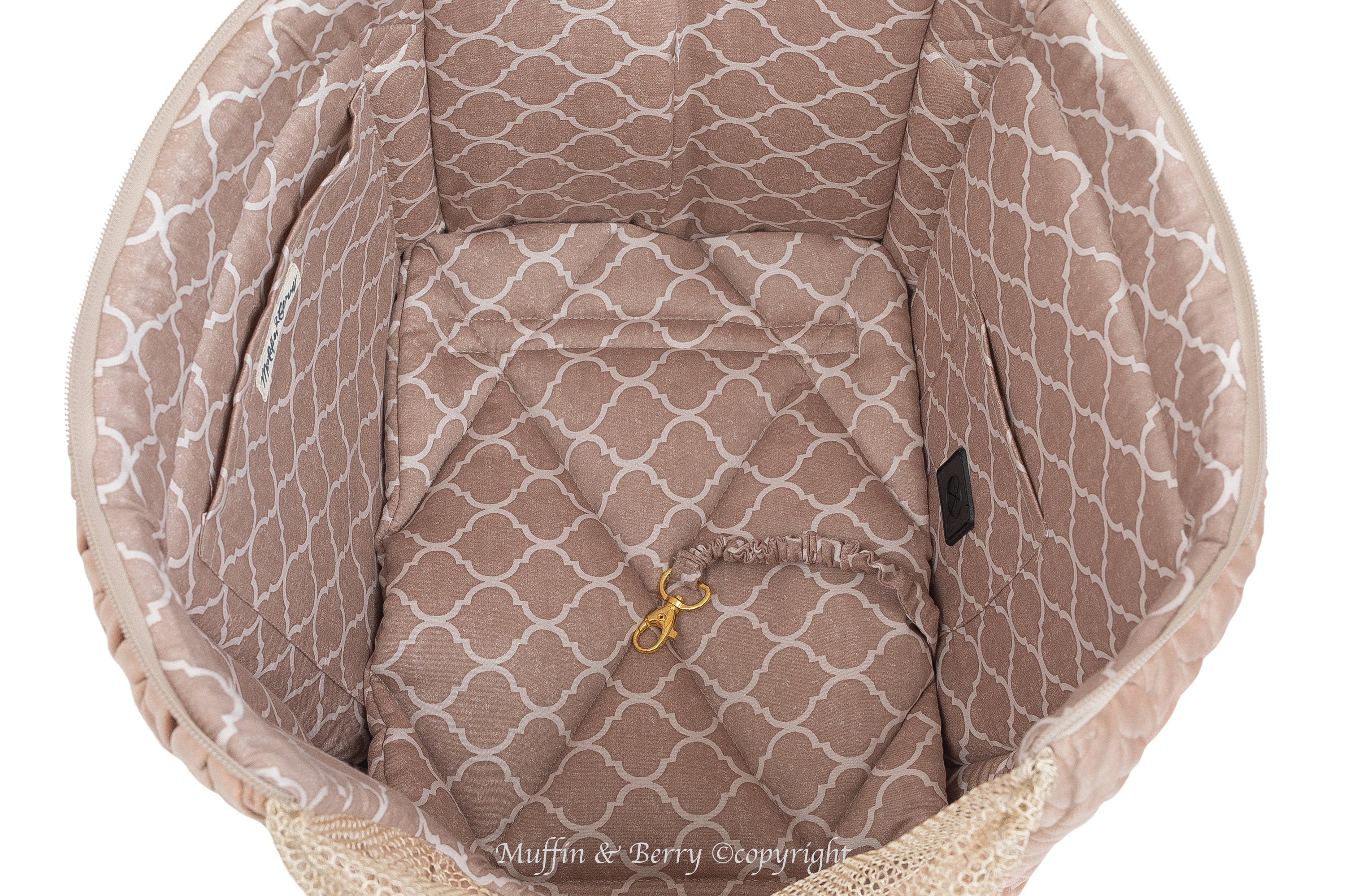 Velour Luxury Pet Carrier