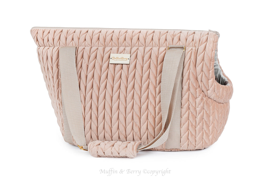 Velour Luxury Pet Carrier