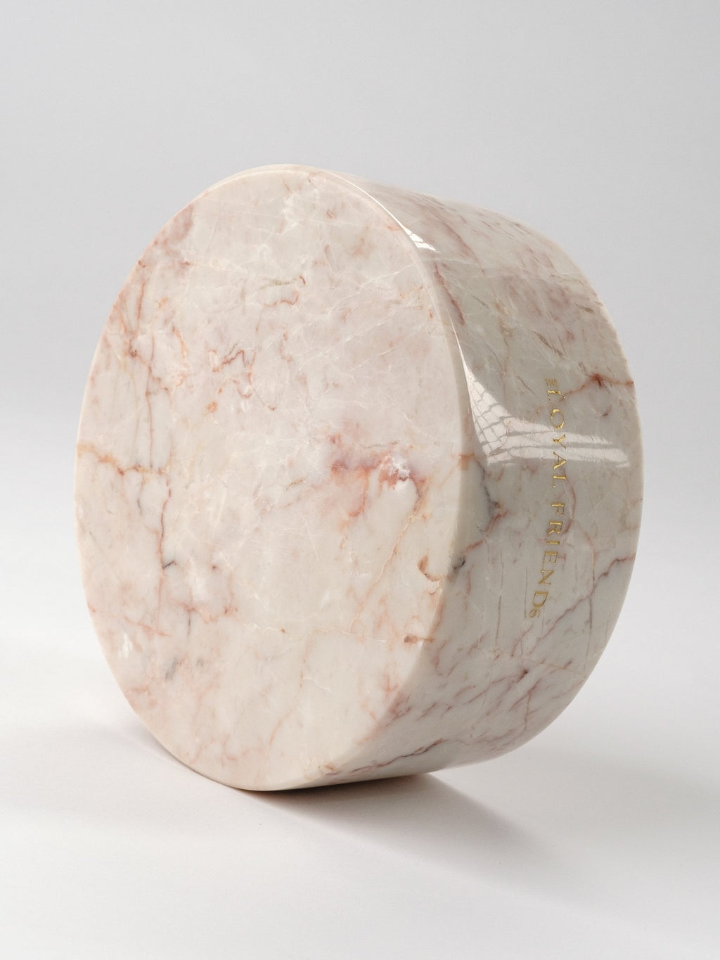 Crema Di Rose Marble Pet Bowl: Luxury Dog Bowl