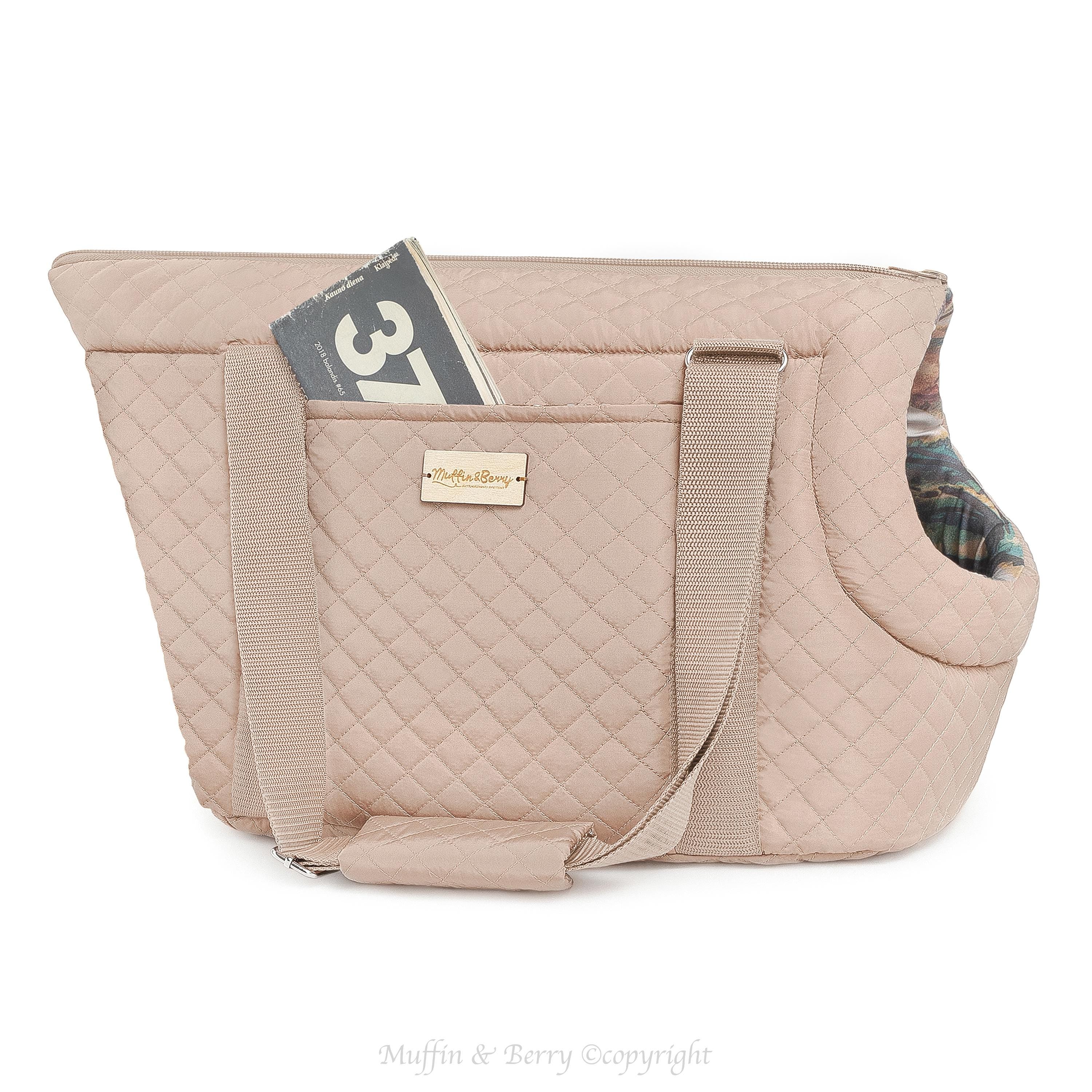 Quilted Luxury Pet Carrier