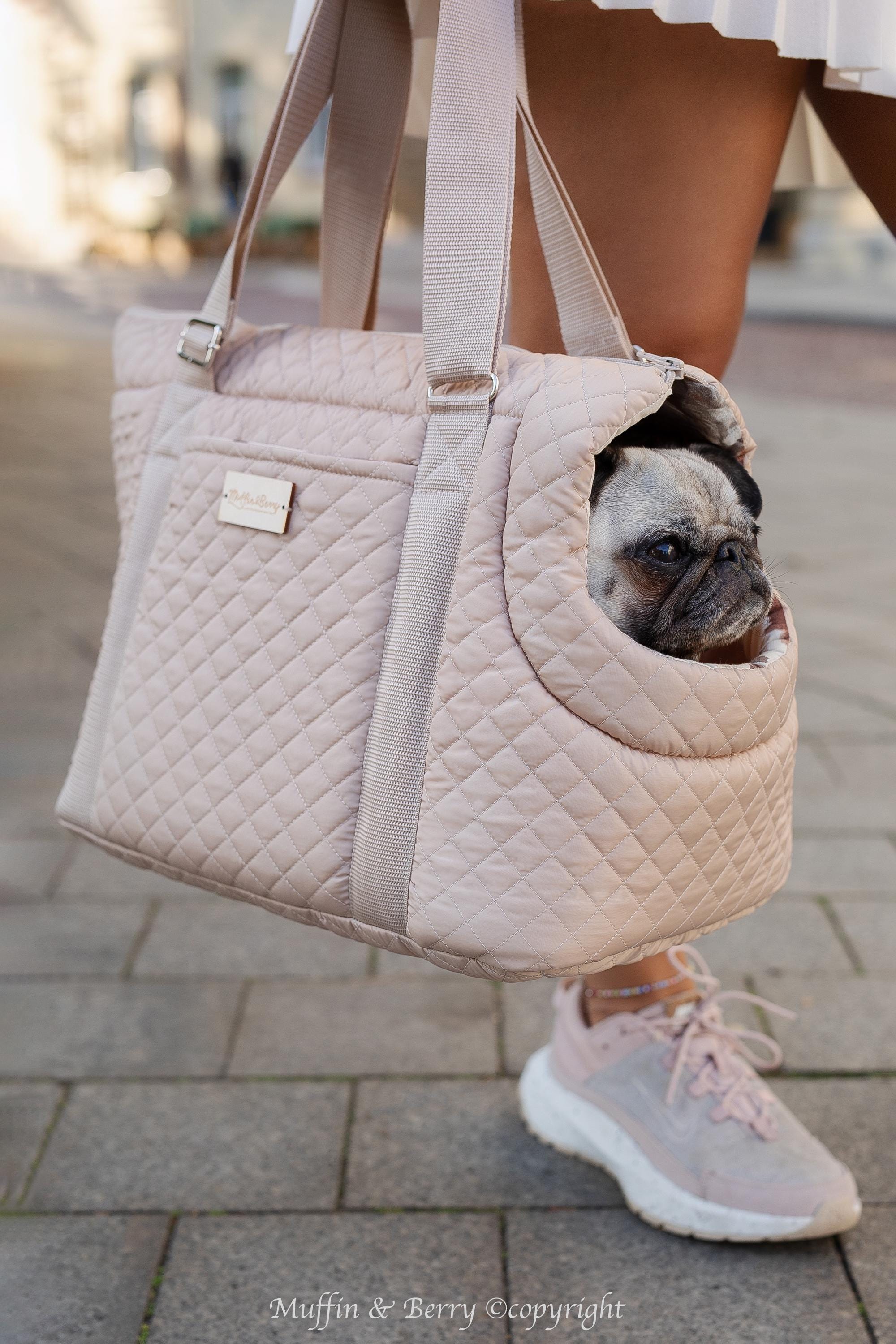 Quilted Luxury Pet Carrier