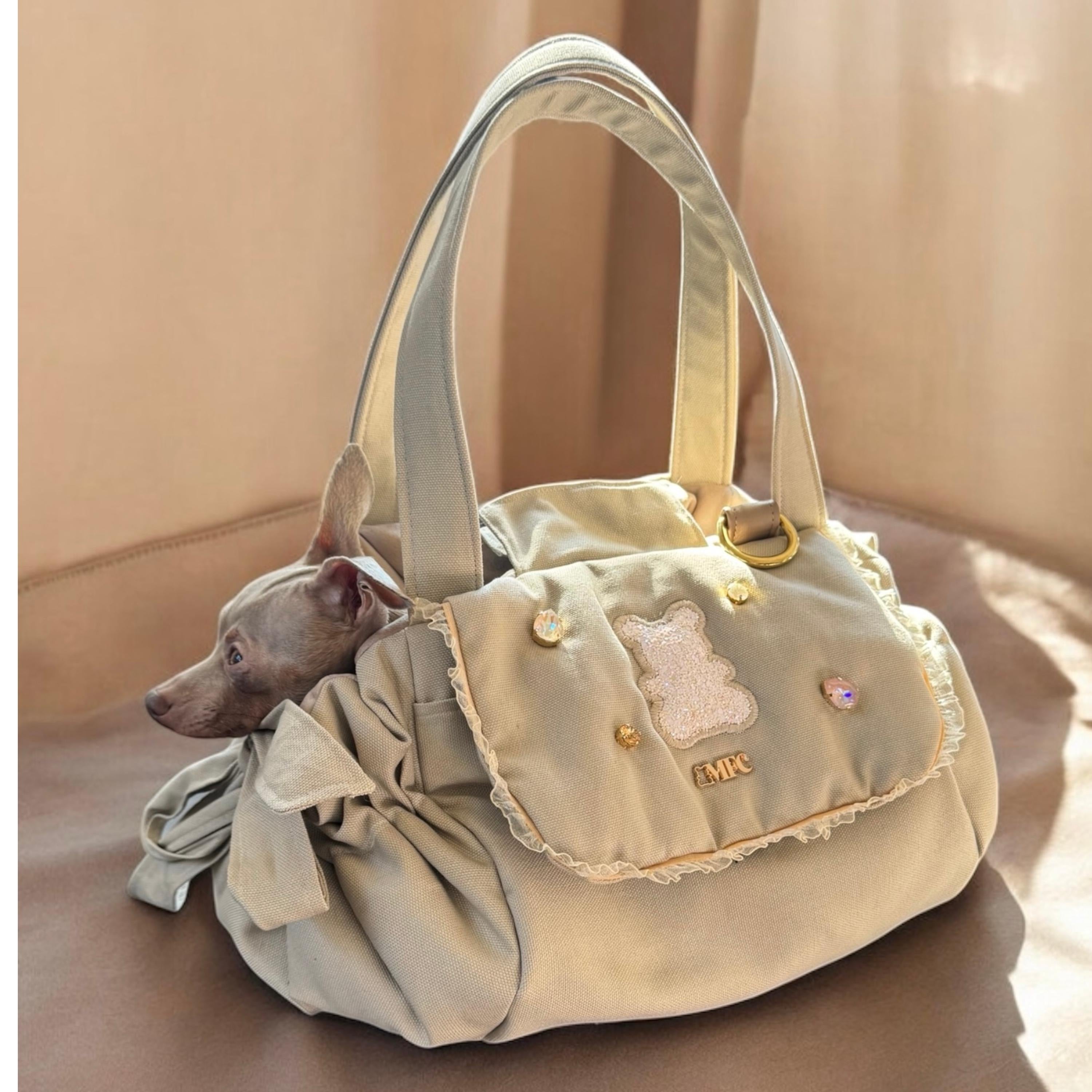 Swarovski Luxe Dog Carrier Bag