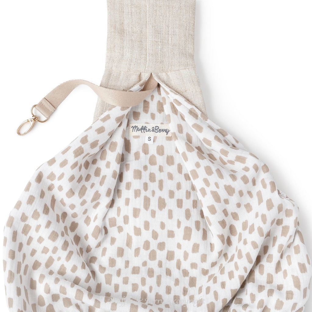 Linen Sling Pet Carrier