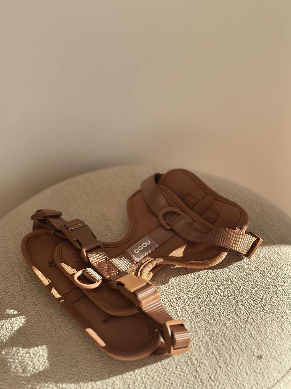 Toffee Brown No-Pull Harness & Leash Set