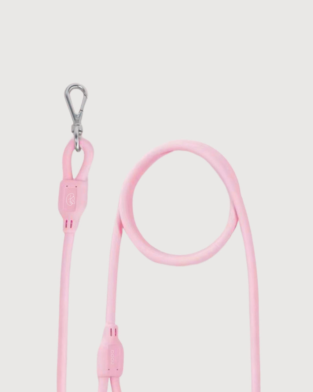 Baby Pink Waterproof Dog Leash & Collar Set