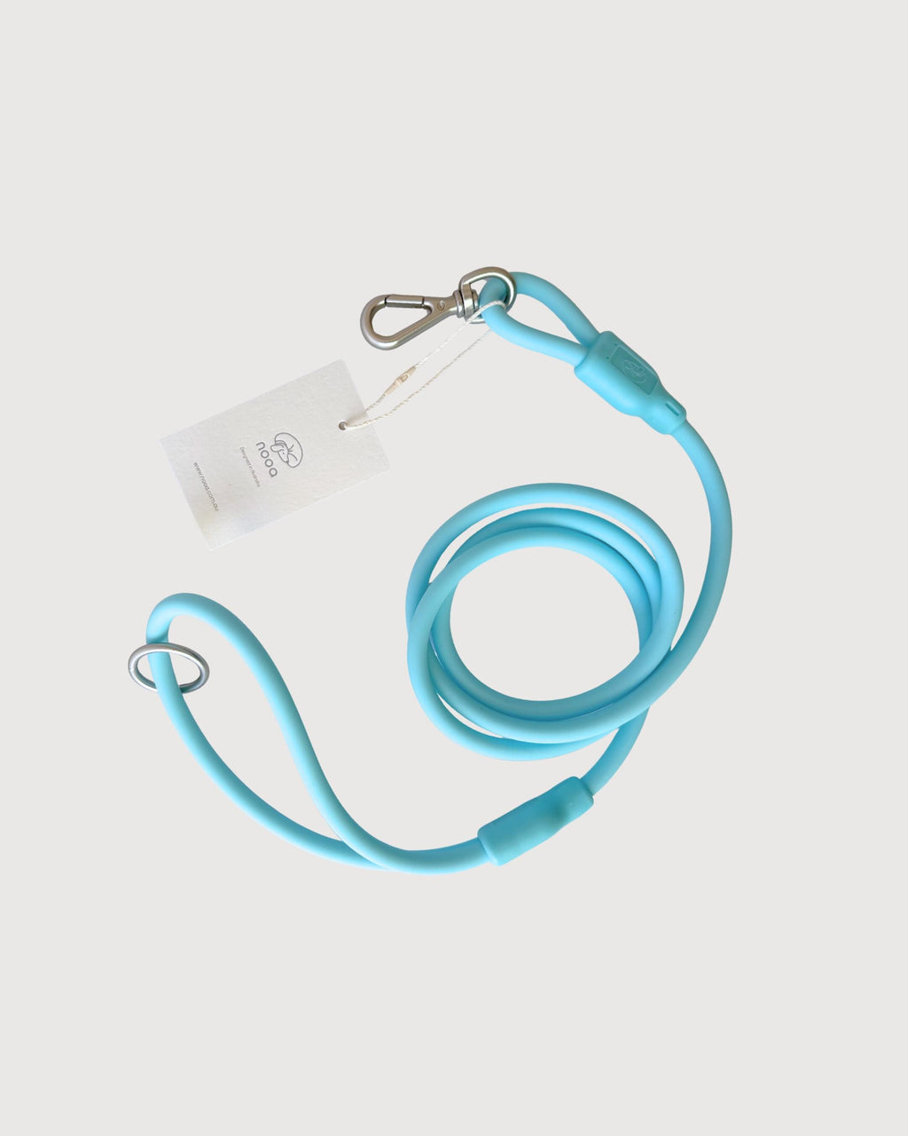 Sky Blue Waterproof Dog Leash & Collar Set