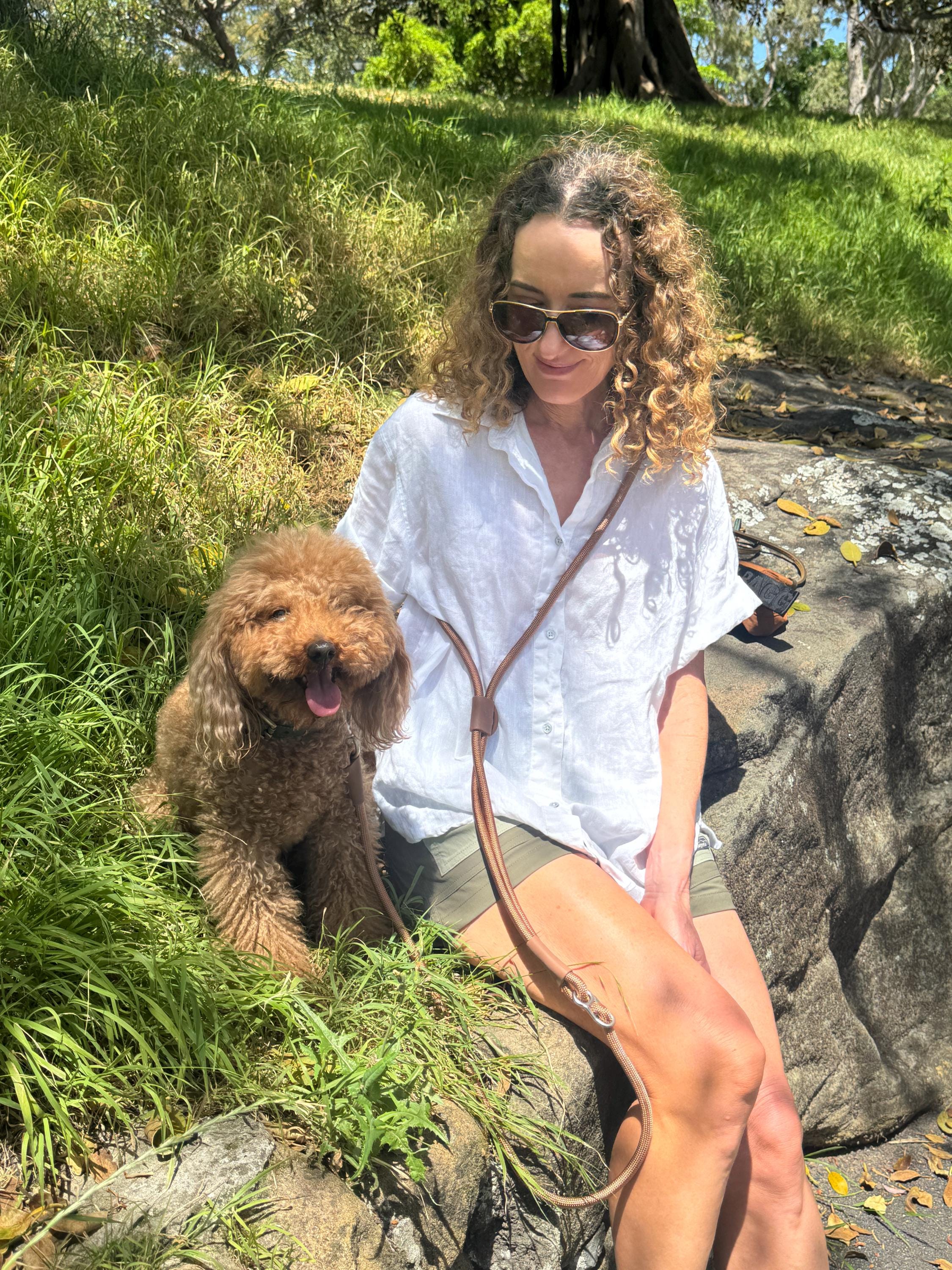 Toffee Brown No-Pull Harness & Leash Set