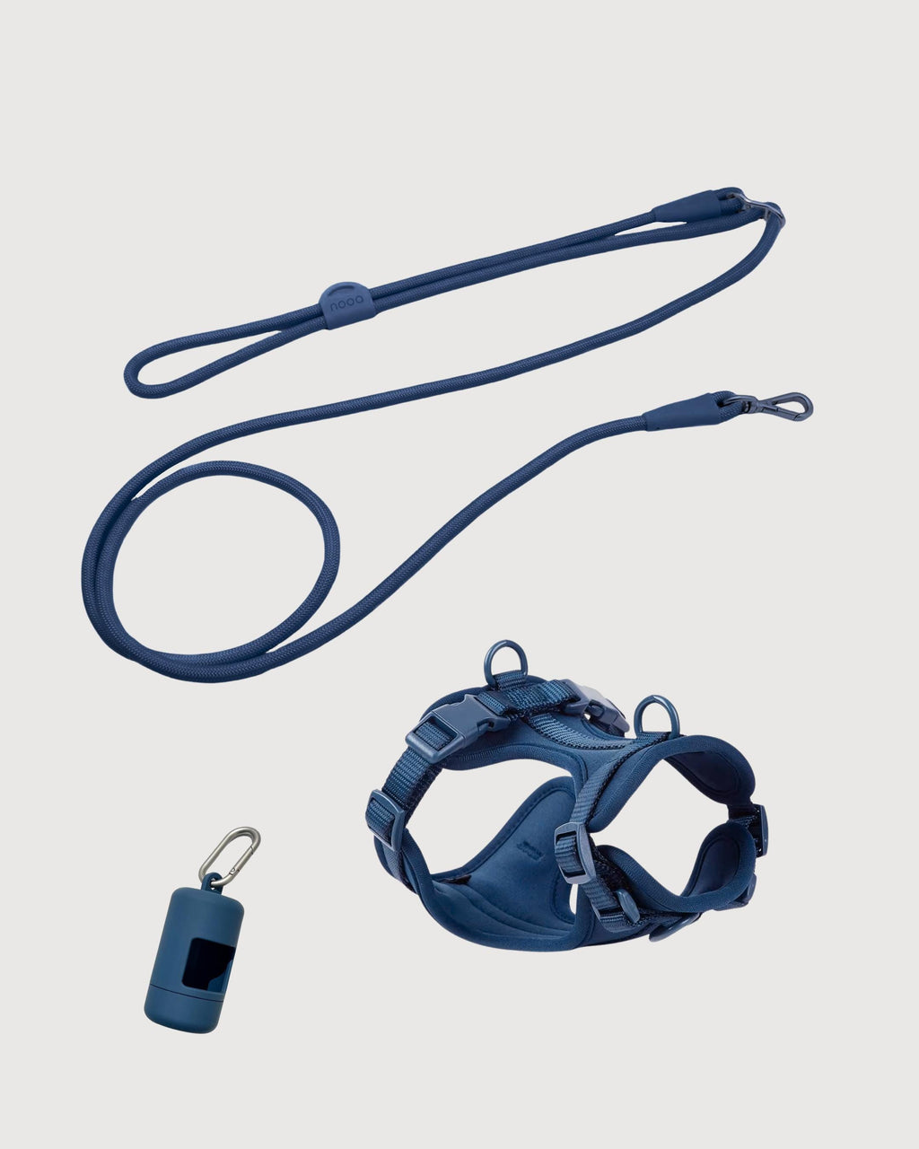 Midnight Blue Softnest No-Pull Harness & Leash Set