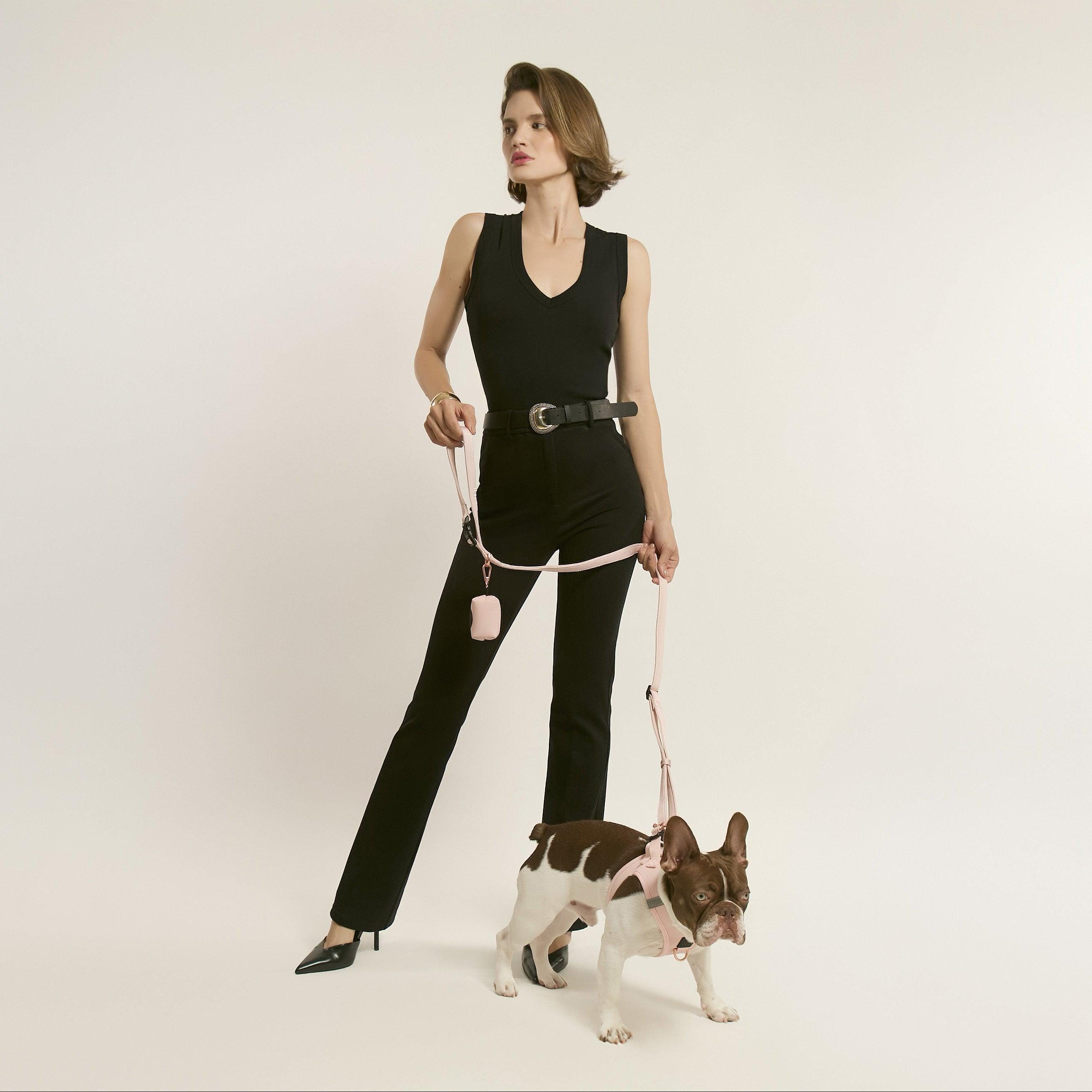 Soho Dog Walking Set - Blush Pink